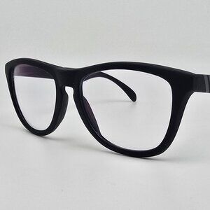 Blenders Hustle Up Matte Rubber Black Frame Clear Blue Light Lens Reader Glasses